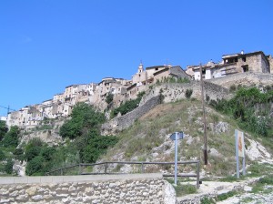 Vista del pueblo de Bocairent