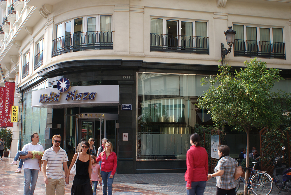 Hotel Meliá Plaza en el centro de Valencia
