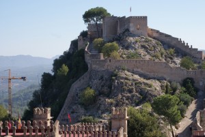 Castillo menor en Xàtiva